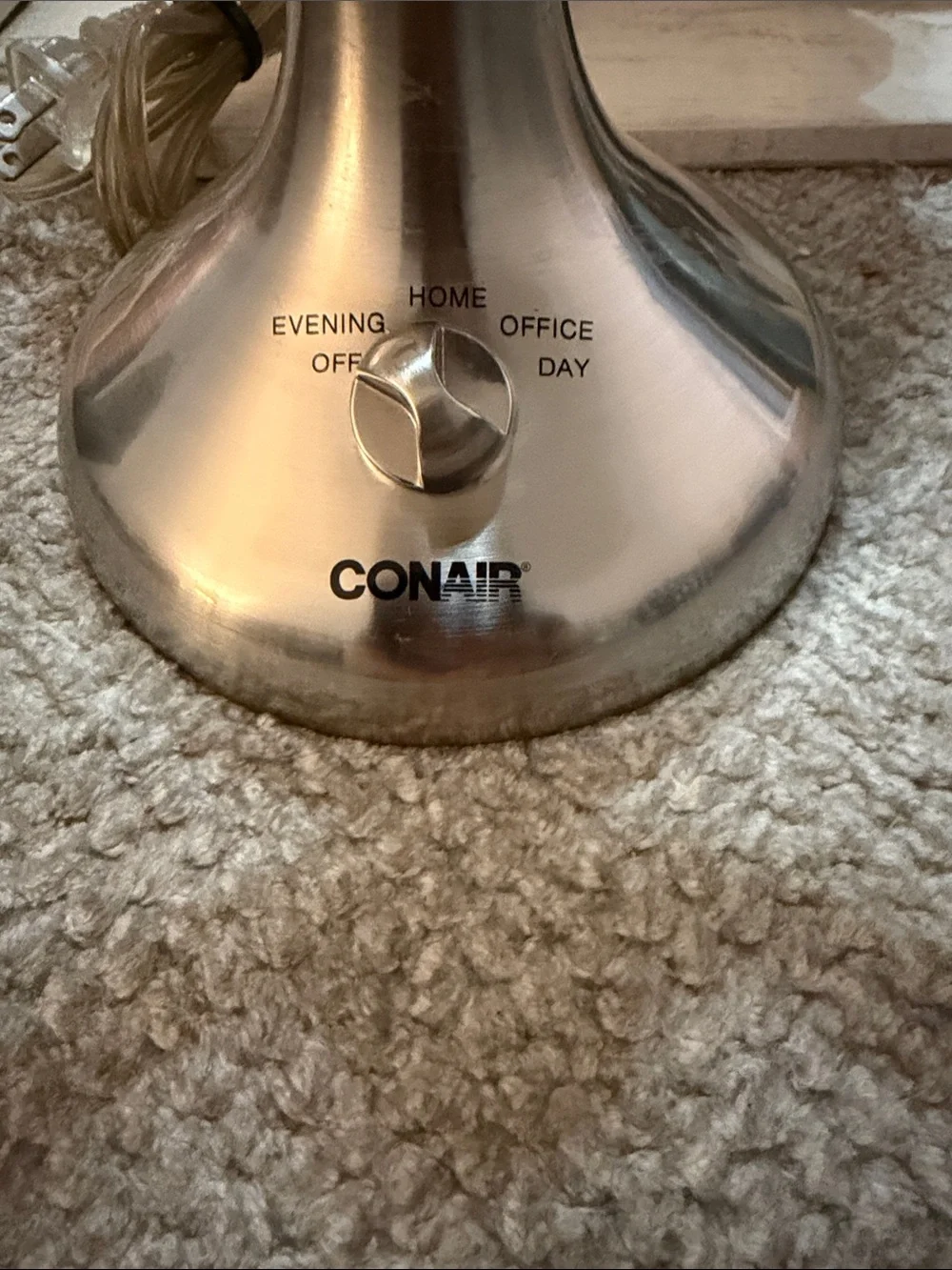 Conair silver tabletop